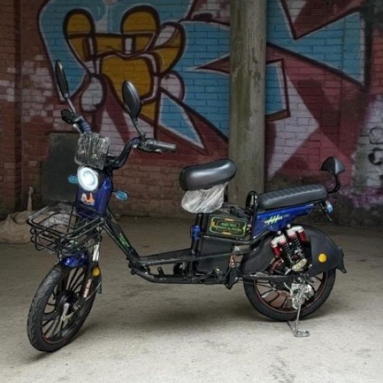 صورة دراجة كهربائية 60 فولت بكفرات مقاس 20